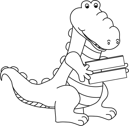Black_and_White_Alligator_Holding_an_Equal_Sign