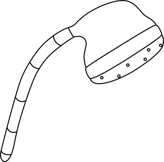 Black_and_White_Shower_Head