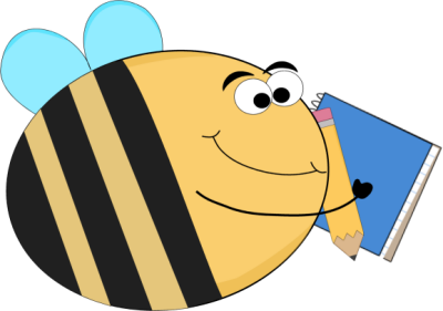 Funny_Bee_with_a_Notebook_and_Pencil