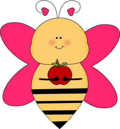 _Heart_Bee_with_an_Apple