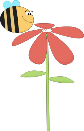 _Funny_Bee_Smelling_a_Flower