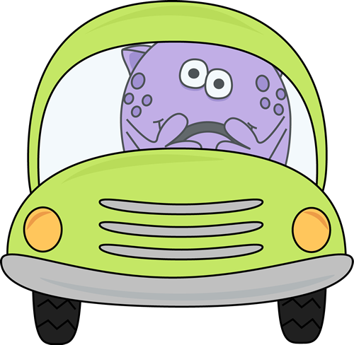 _Monster_Driving_a_Car