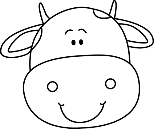 Black_and_White_Cow_Head