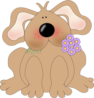 Dog_With_Flowers_In_His_Mouth