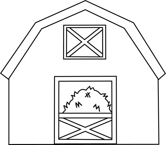Black_and_White_Barn_with_Hay