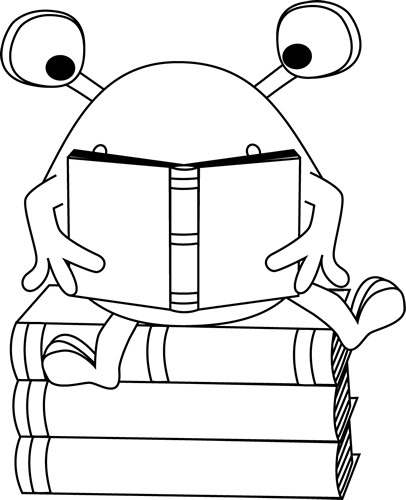 Black_and_White_Two-Eyed_Monster_Reading