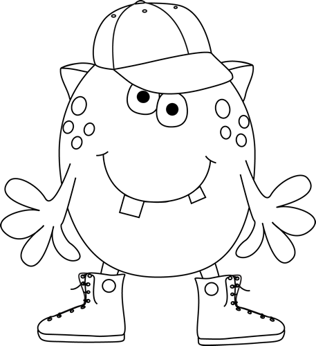 _Black_and_White_Monster_Wearing_Sneakers
