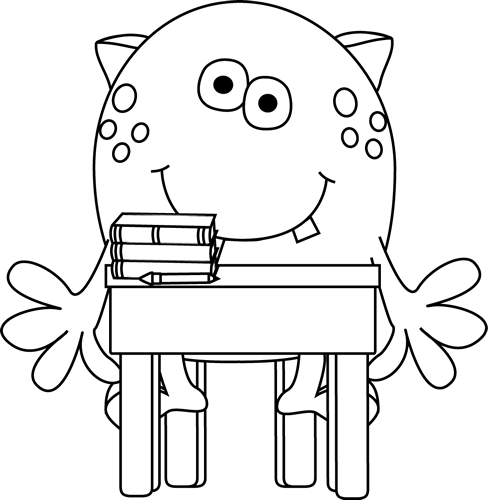 Black_and_White_Monster_in_School