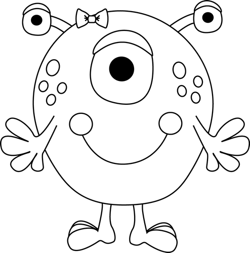 Black_and_White_Girl_Monster