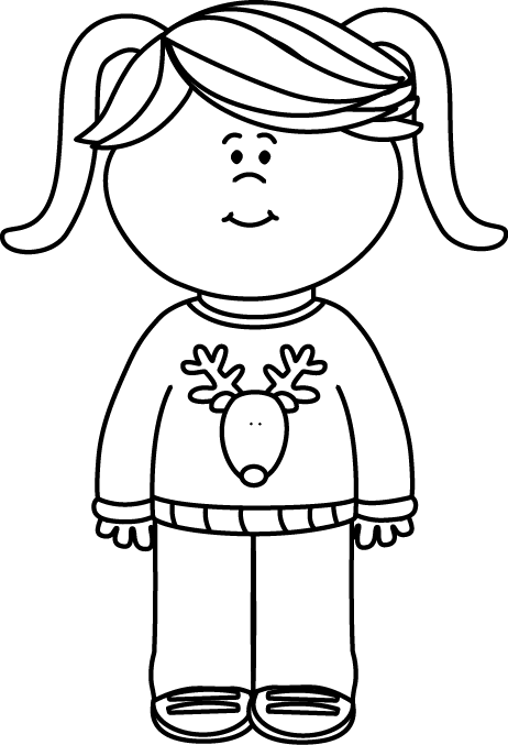 Black_and_White_Girl_Wearing_a_Christmas_Sweater