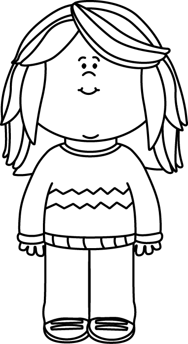 Black_and_White_Girl_Wearing_a_Sweater