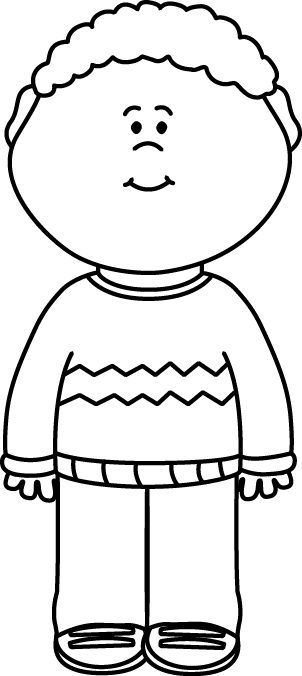 Black_and_White_Kid_Wearing_a_Sweater