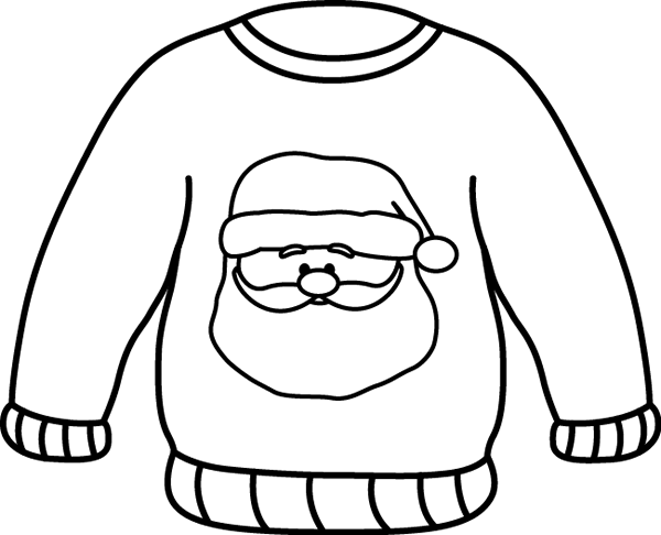 Black_and_White_Santa_Sweater